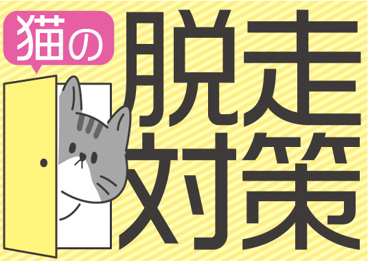 猫の脱走対策